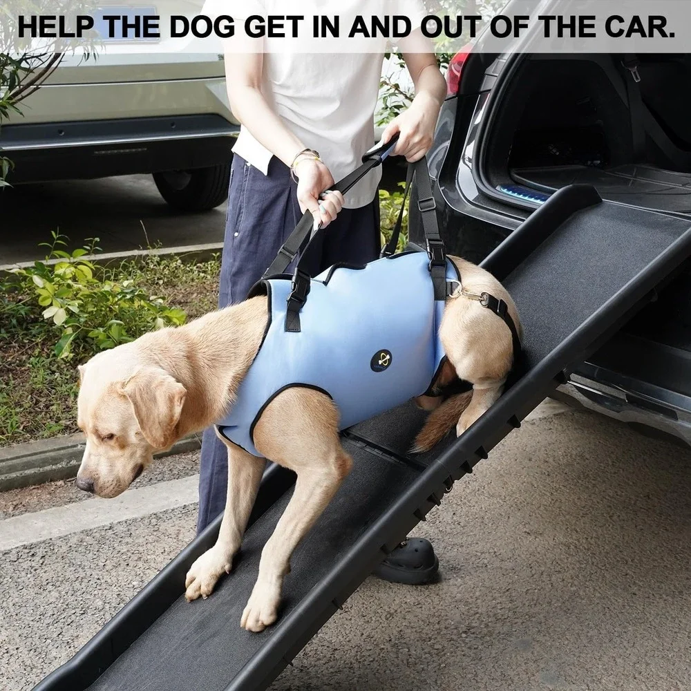 Coodeo Pet Support‎ Harness Small Blue Lift Sling for Weak or Disabled Dogs